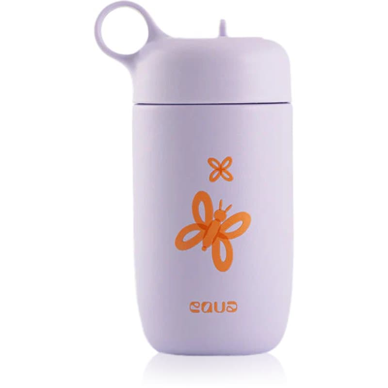Equa Kids roestvrijstalen drinkfles voor Kinderen Butterfly 400 ml