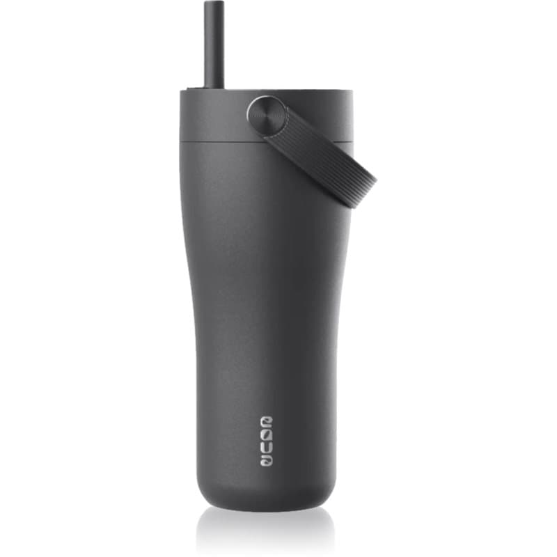 Equa Carry Cup roestvrijstalen beker thermo Black 600 ml