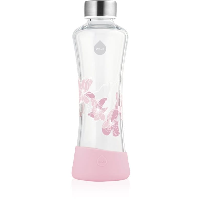 Equa Glass glazen waterfles kleur Magnolia 550 ml