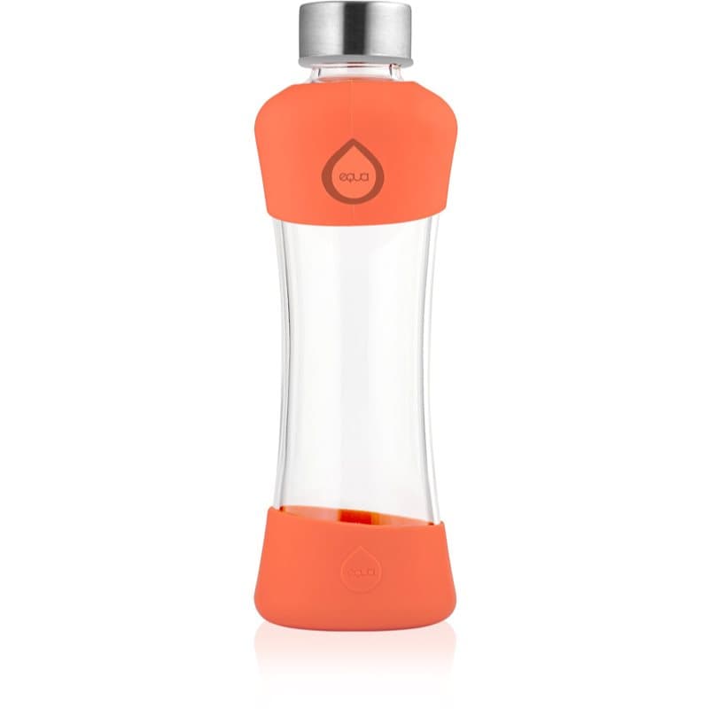Equa Active glazen waterfles Tangerine 550 ml