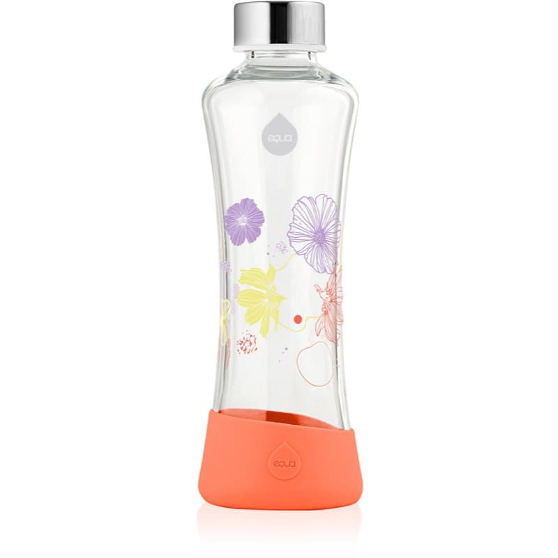 Equa FlowerHead glazen waterfles Poppy 550 ml