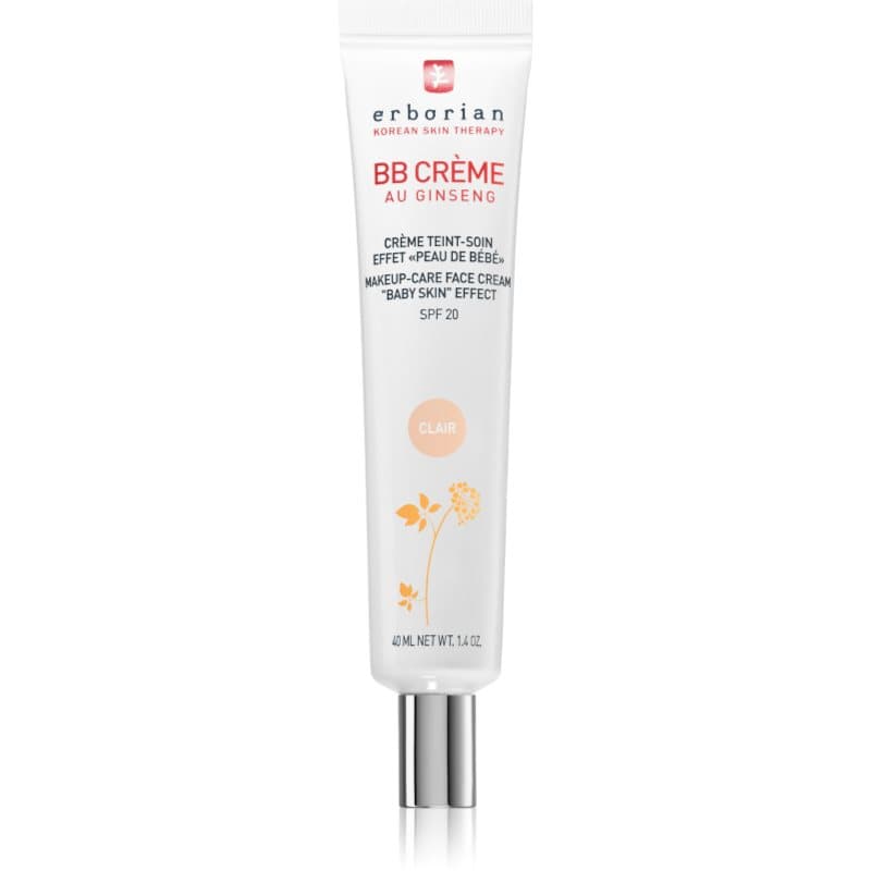 Erborian BB Cream Getinte Crème voor Perfecte Look SPF 20 Grote Verpakking Tint Clair 40 ml