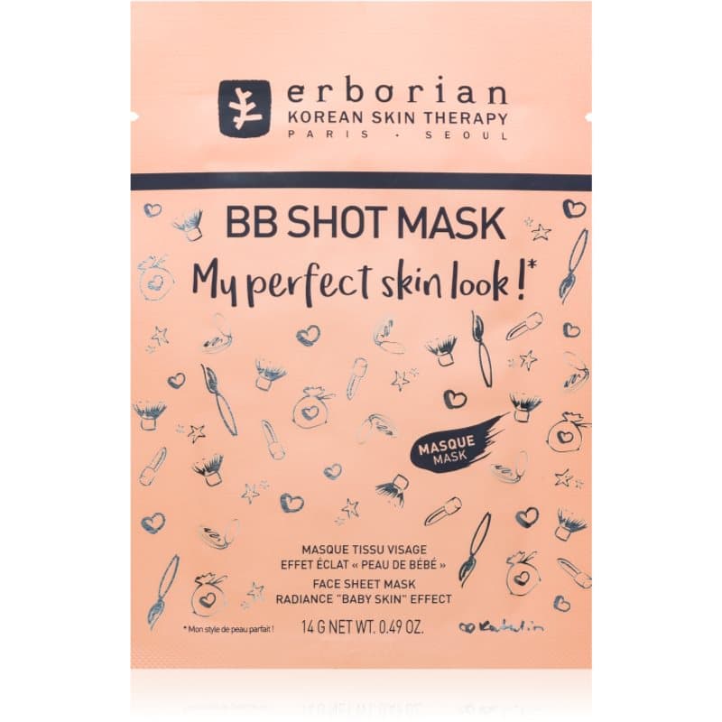 Erborian BB Shot Mask Cellaag Masker met Verhelderende Werking 14 g