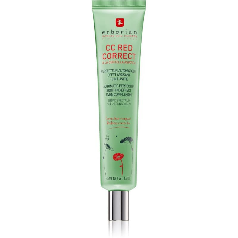 Erborian CC Red Correct CC-crème tegen een rode huid SPF 25 45 ml