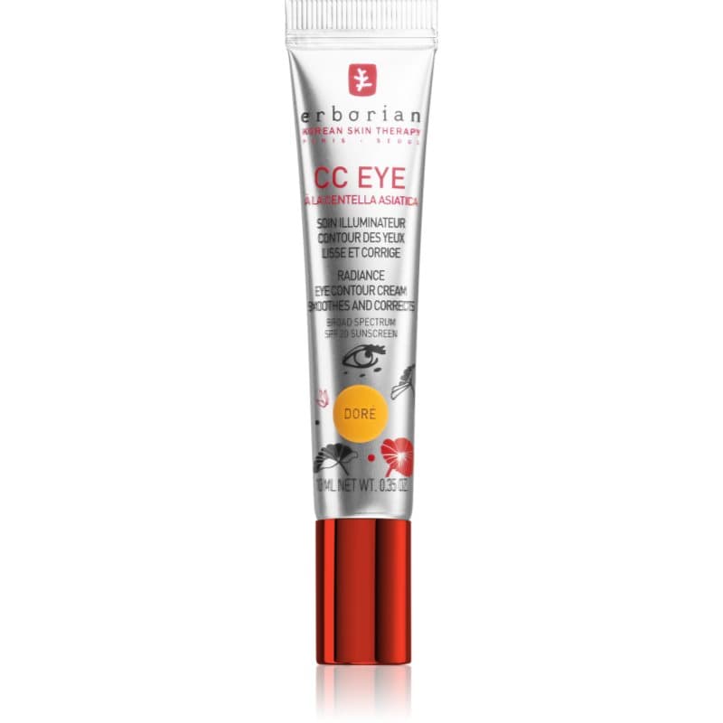 Erborian CC Eye Getinte Gezichtscrème met Egaliserende Werking SPF 20 Tint Doré 10 ml