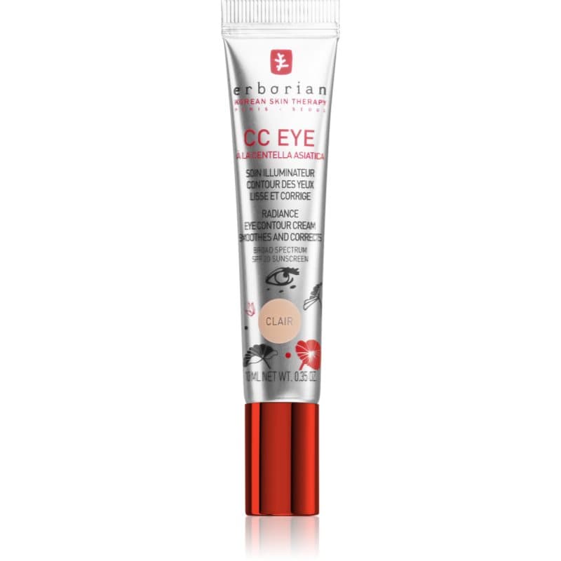 Erborian CC Eye Getinte Gezichtscrème met Egaliserende Werking SPF 20 Tint Claire 10 ml