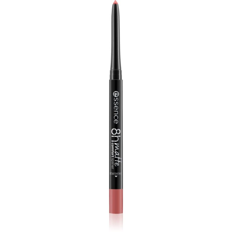 essence 8h Matte Comfort matterend lippotlood met Puntenslijper Tint 20 Mauve Mirage 0.3 g