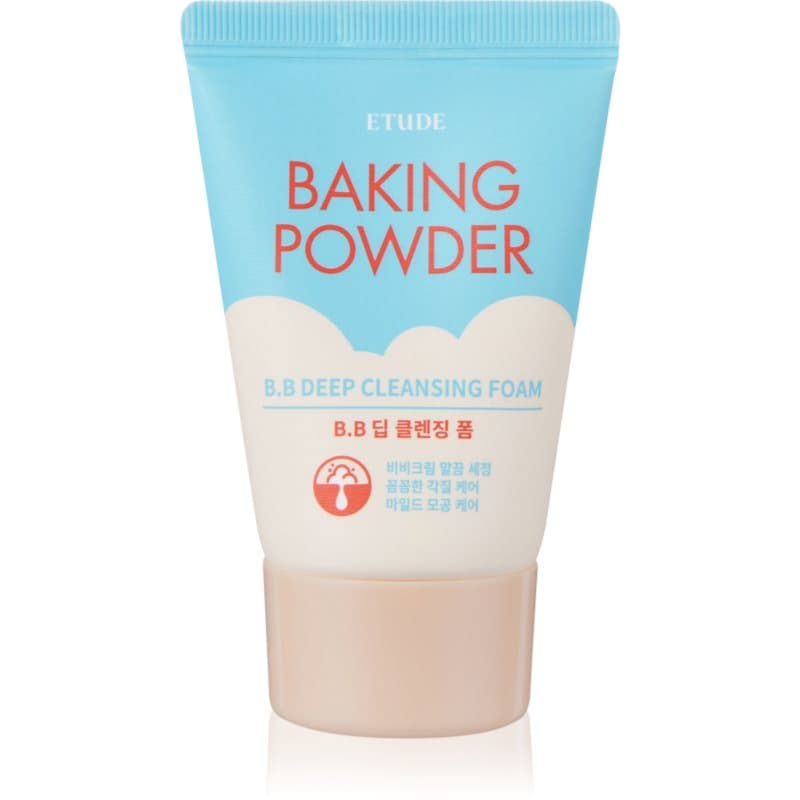 ETUDE Baking Powder Dieptereinigende Crème Schuim met Peeling Effect 30 g