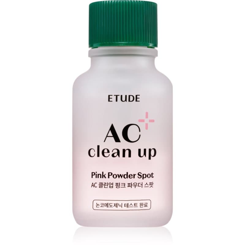 ETUDE AC Clean Up Pink Powder Spot Lokale Verzorging tegen Acne met kalmerend effect 15 ml