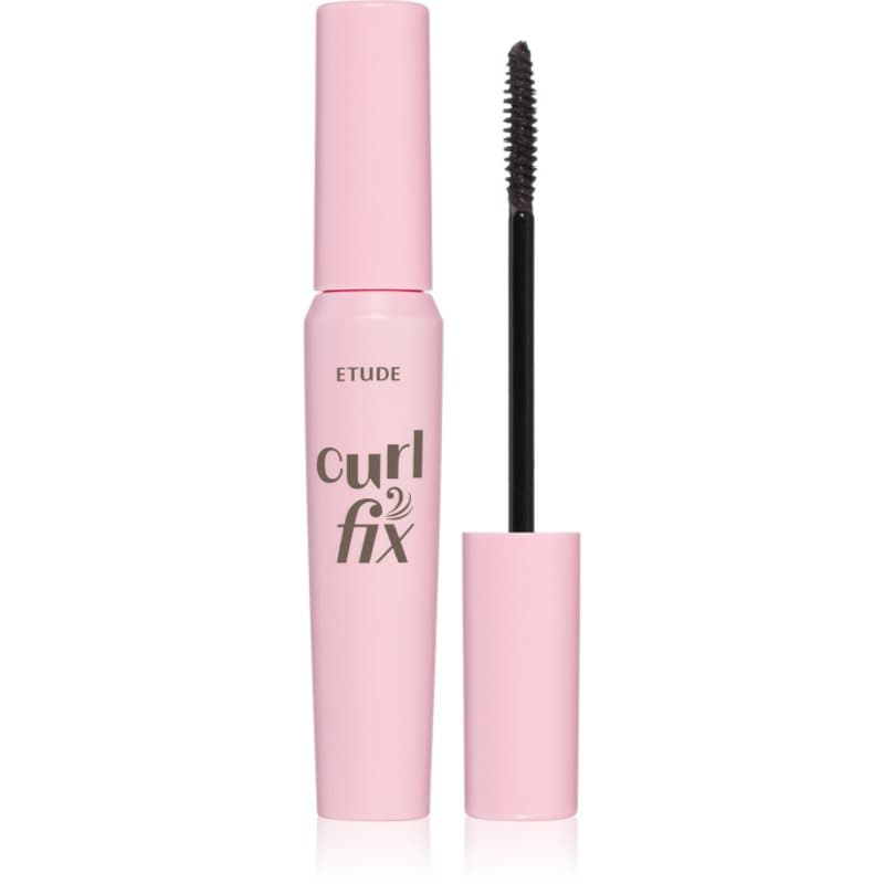 ETUDE Curl Fix Mascara Waterproef Mascara voor Volume en Gekrulde Wimpers Tint 03 Gray brown 8 g