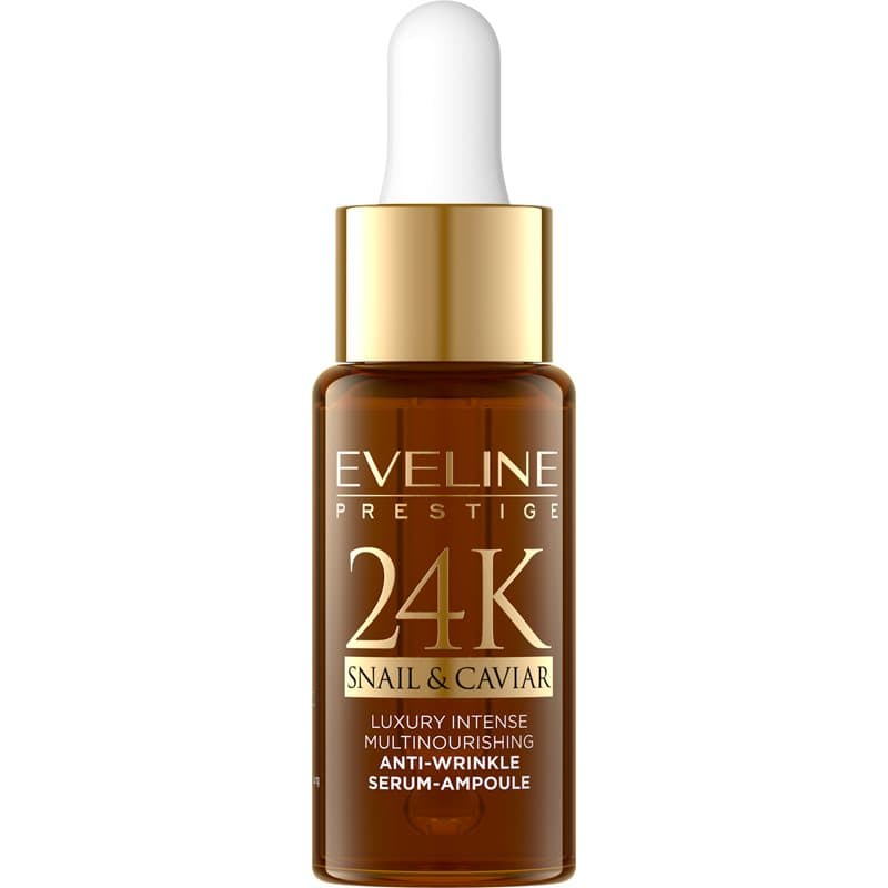 Eveline Cosmetics 24K Snail & Caviar Anti-Rimpel Serum met Slakken Extract 18 ml