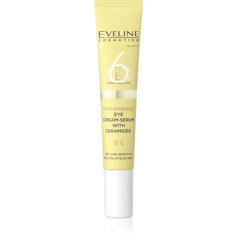 Eveline Cosmetics 6 Ceramides Anti-Rimpel Oogcrème met Ceramiden 20 ml