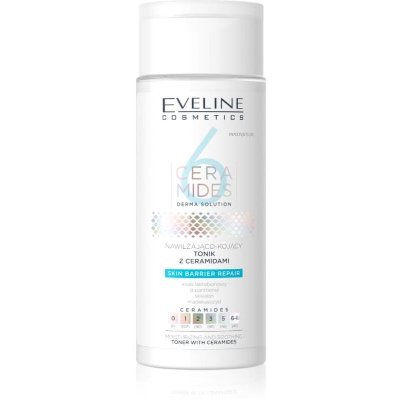 Eveline Cosmetics 6 Ceramides Verzachtende en Hydraterende Toner met Ceramiden 150 ml