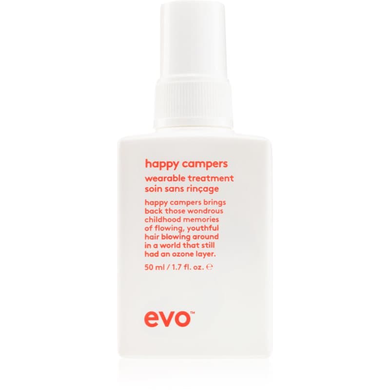EVO Happy Campers Wearable Treatment Leave-In Verzorging voor Alle Haartypen 50 ml