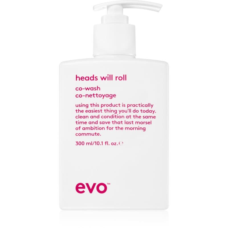 EVO Curl Heads Will Roll Shampoo en Conditioner 2in1 Voor Golvend en Krullend Haar 300 ml