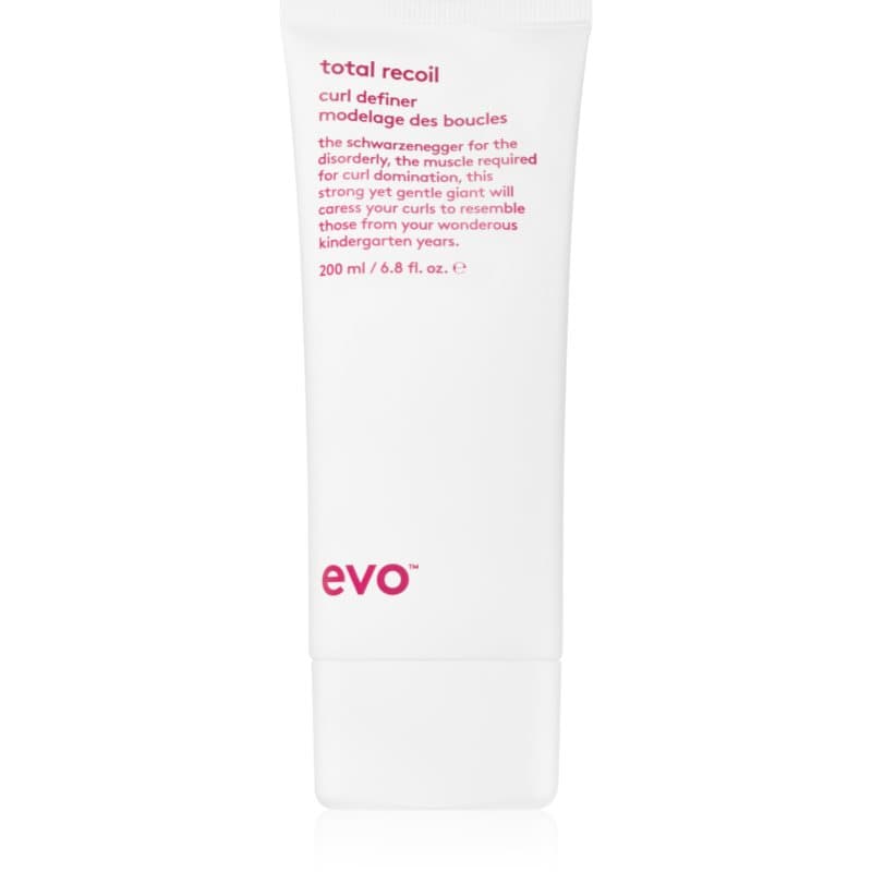 EVO Curl Total Recoil Definerende Crème Voor Golvend en Krullend Haar 200 ml