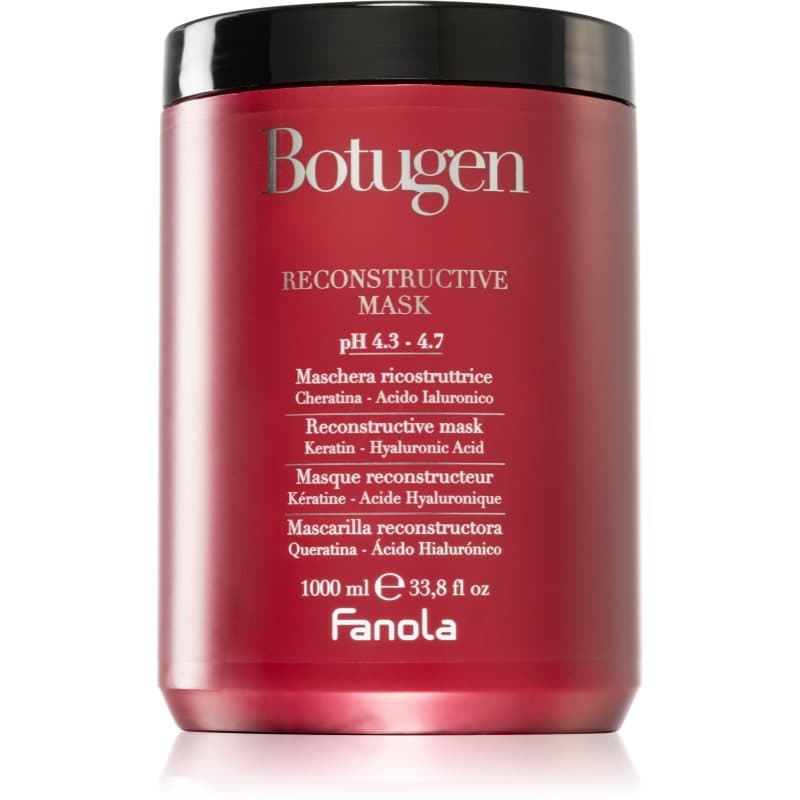 Fanola Botugen regenererende sheet mask voor Droog en Beschadigd Haar 1000 ml