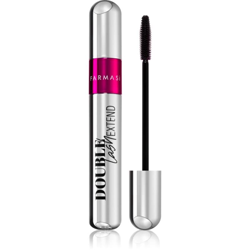 Farmasi Double Lash Extend Mascara voor Verlenging, Krul en Volume Tint Black 12 ml