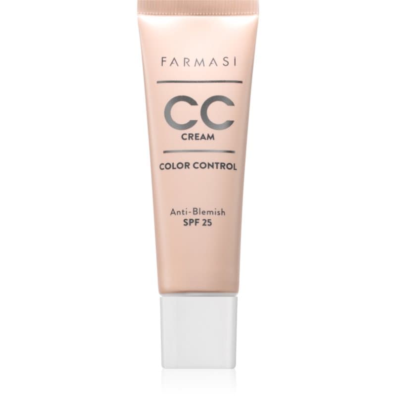 Farmasi Color Control Verhelderende CC Crème SPF 25 Tint 02 Light To Medium 30 ml