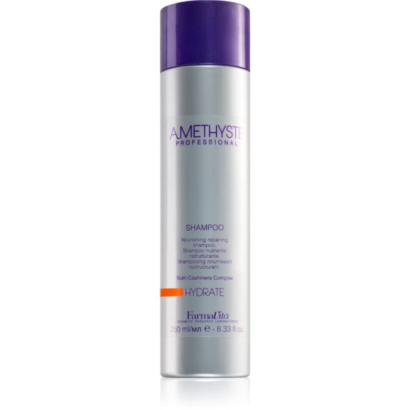 FarmaVita Amethyste Hydrate Voedende Shampoo voor Droog Haar 250 ml