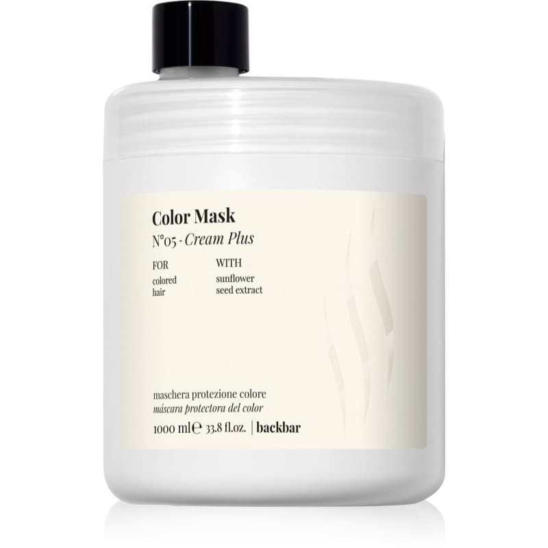 FarmaVita Backbar Color Hydraterende en Voedende Masker voor Gekleurd Haar 1000 ml