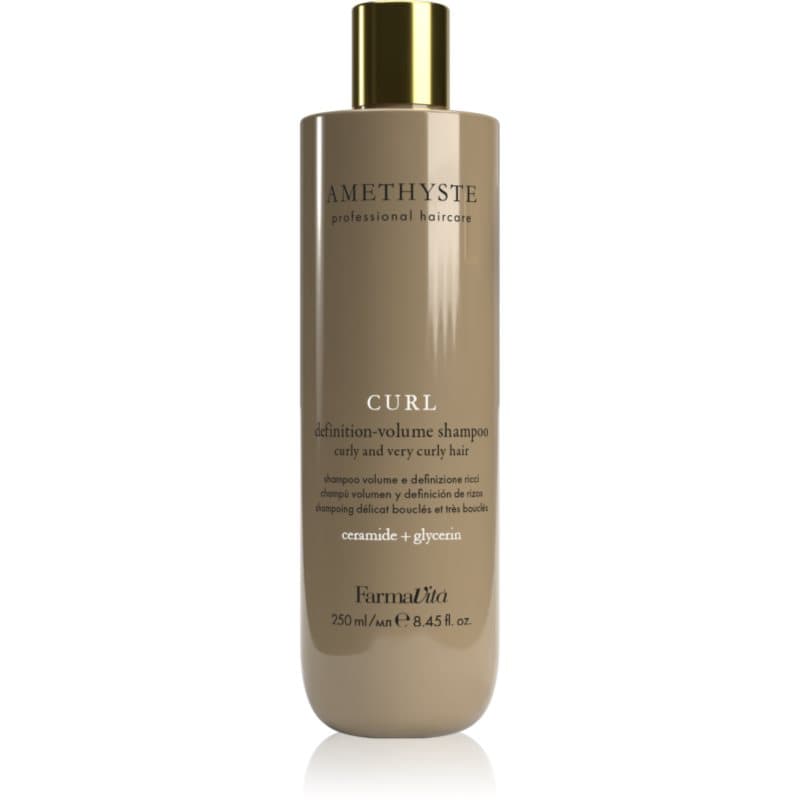 FarmaVita Amethyste Curl Voedende Shampoo voor krullend haar 250 ml