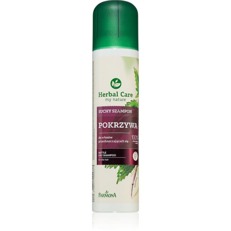 Farmona Herbal Care Nettle Droog Shampoo voor Vet Haar 180 ml