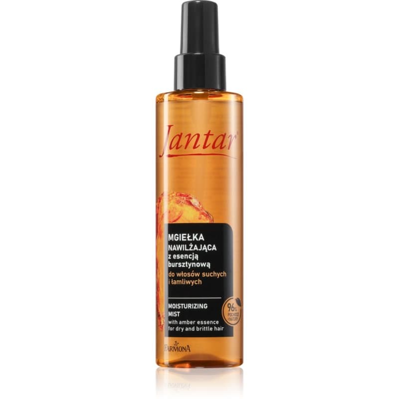 Farmona Jantar Amber Essence Hydraterende Mist voor Droog en Beschadigd Haar 200 ml
