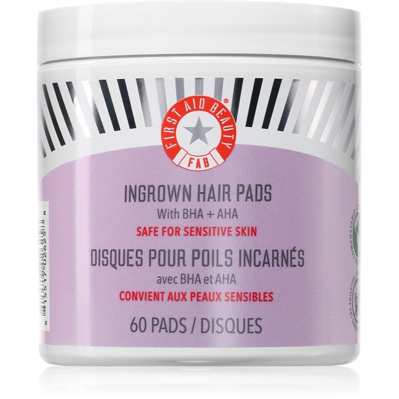 First Aid Beauty Ingrown Hair Pads Exfoliërende Kussentjes tegen ingegroeide haren 60 st