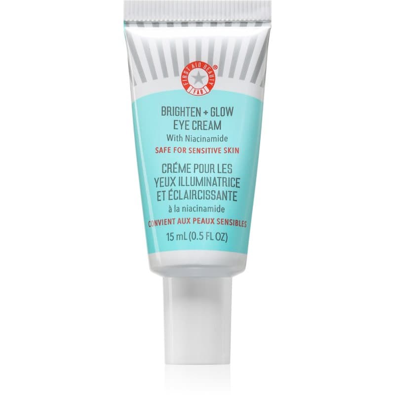 First Aid Beauty Brighten + Glow Verhelderende Oogcrème met niacinamide 15 ml