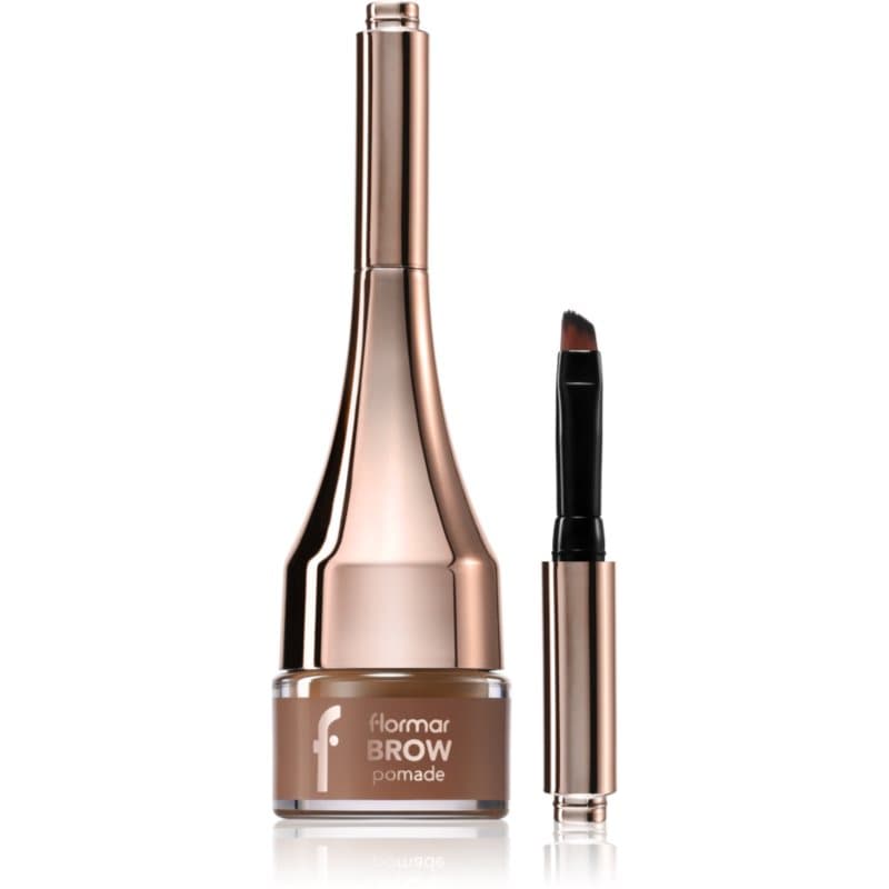 flormar Brow Pomade Wenkbrauw Pommade met Kwastje Tint 01 Beige 2,2 g