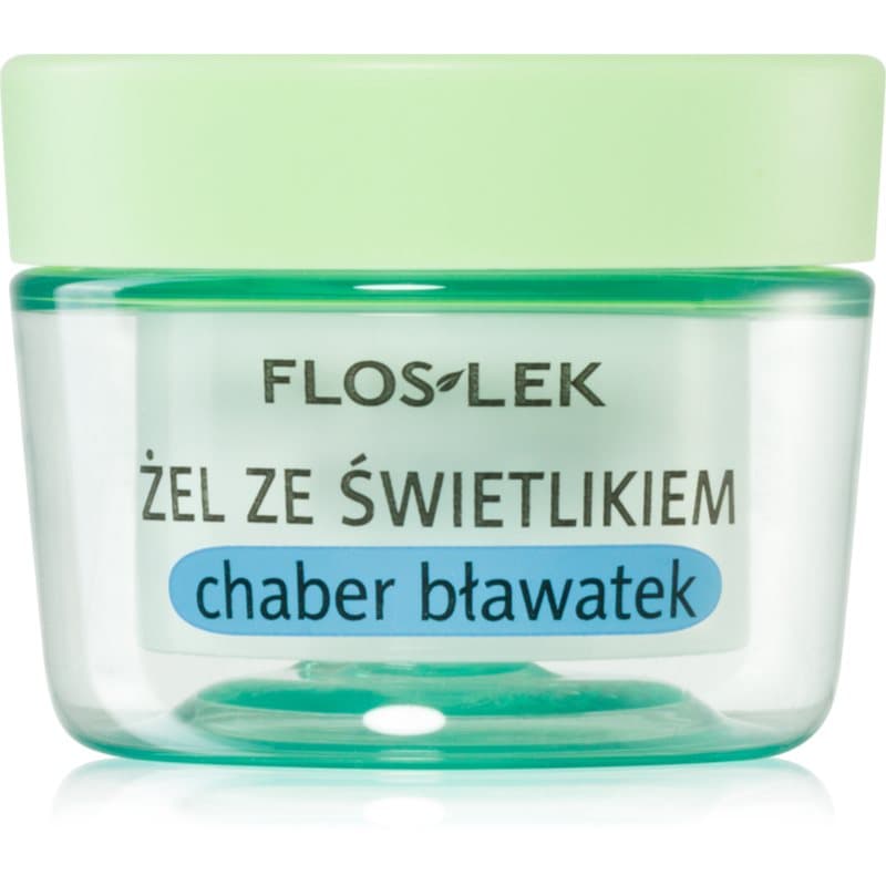 FlosLek Laboratorium Eye Care Oogcontour Gel met Oogverheldering en Korenbloem 10 g
