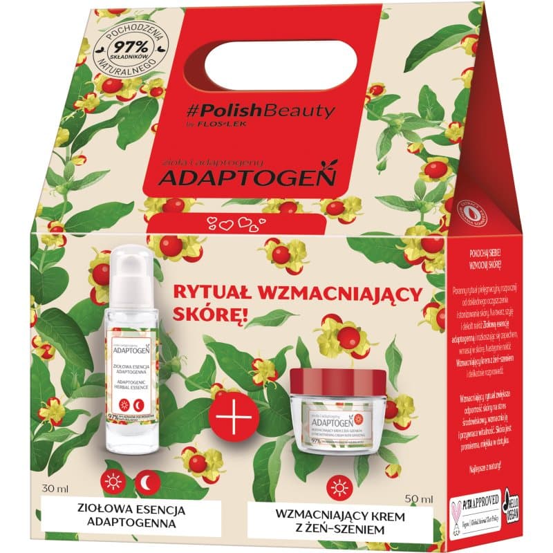 FlosLek Laboratorium Adaptogen Gift Set met Ginseng