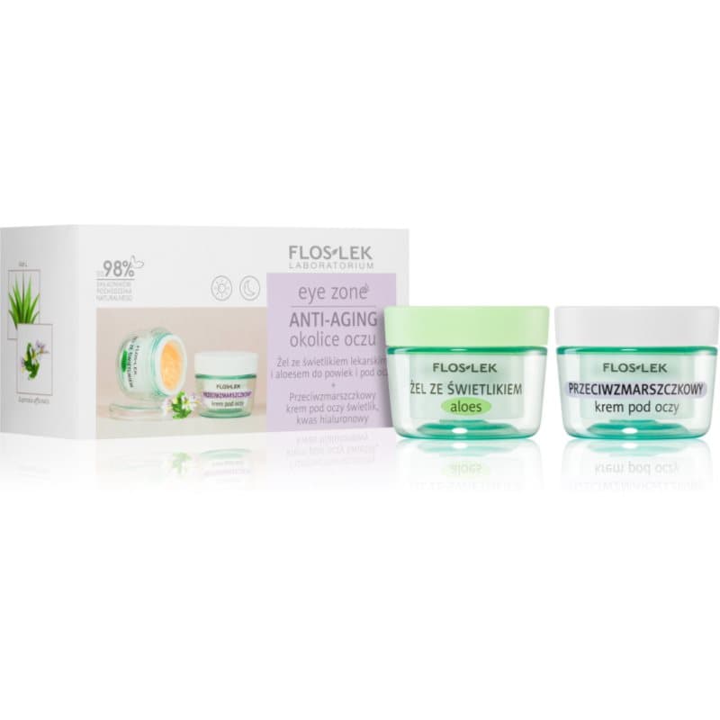 FlosLek Laboratorium Eye Zone Gift Set tegen Rimpels in Ooggebied