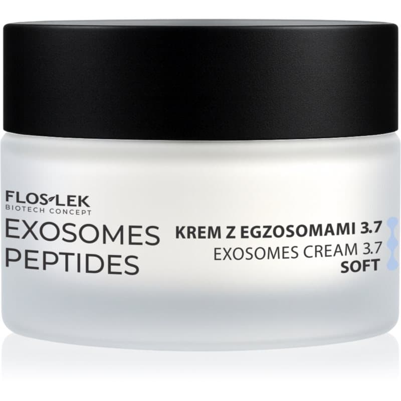 FlosLek Laboratorium Exosomes Peptides Face Cream Wrinkle-Reducing Dagcrème tegen Rimpels Soft 3.7 50 ml
