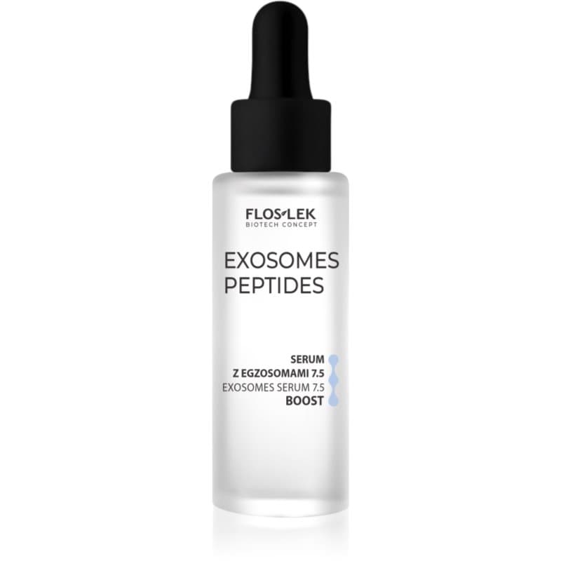 FlosLek Laboratorium Exosomes Peptides Face Serum Firming And Revitalising Boost Revitaliserende Serum voor Rijpe Huid 30 ml