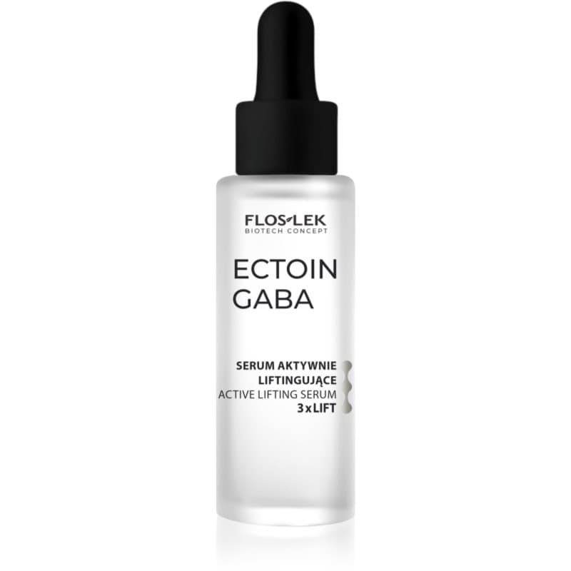 FlosLek Laboratorium Ectoin Gaba Active Lifting Face Serum 3xLift Lifting Serum voor Huid Versteviging 30 ml