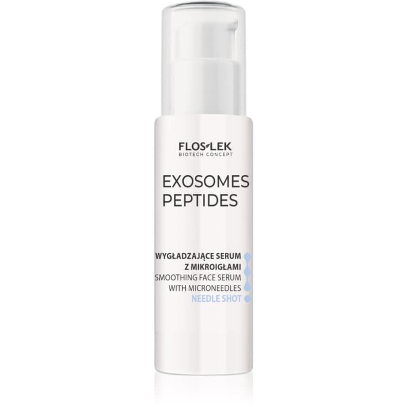 FlosLek Laboratorium Exosomes Peptides Smoothing Facial Serum With Microneedles Verzachtende Serum met micronaalden 30 ml