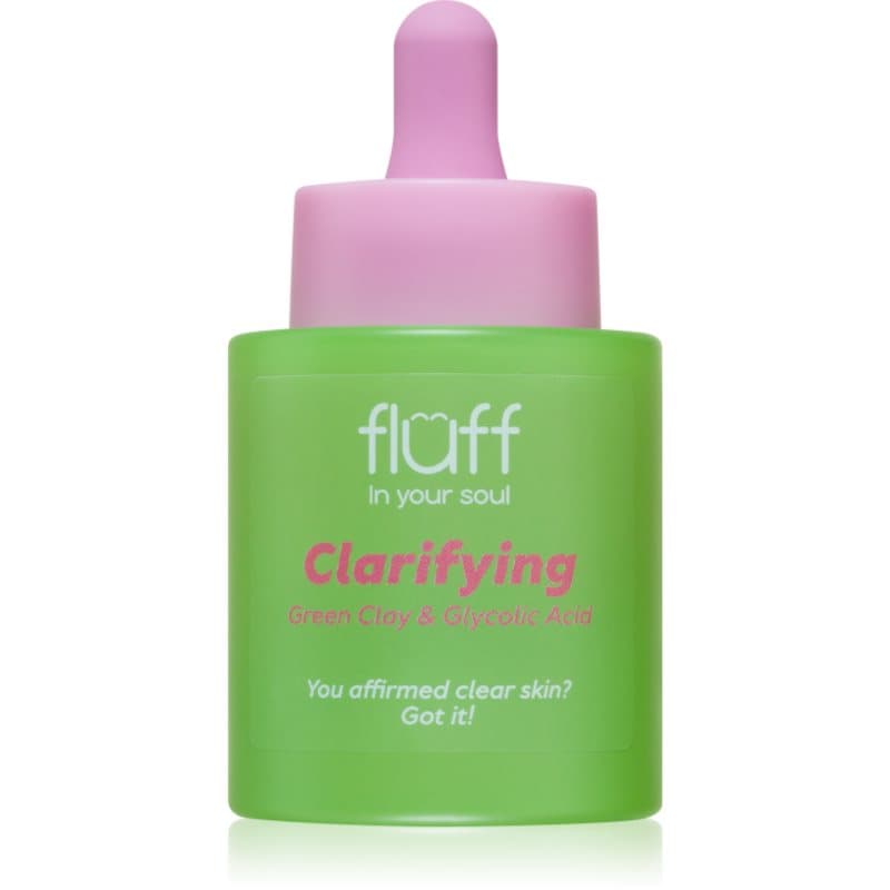 Fluff Clarifying Gezichtsserum met Klei 30 ml