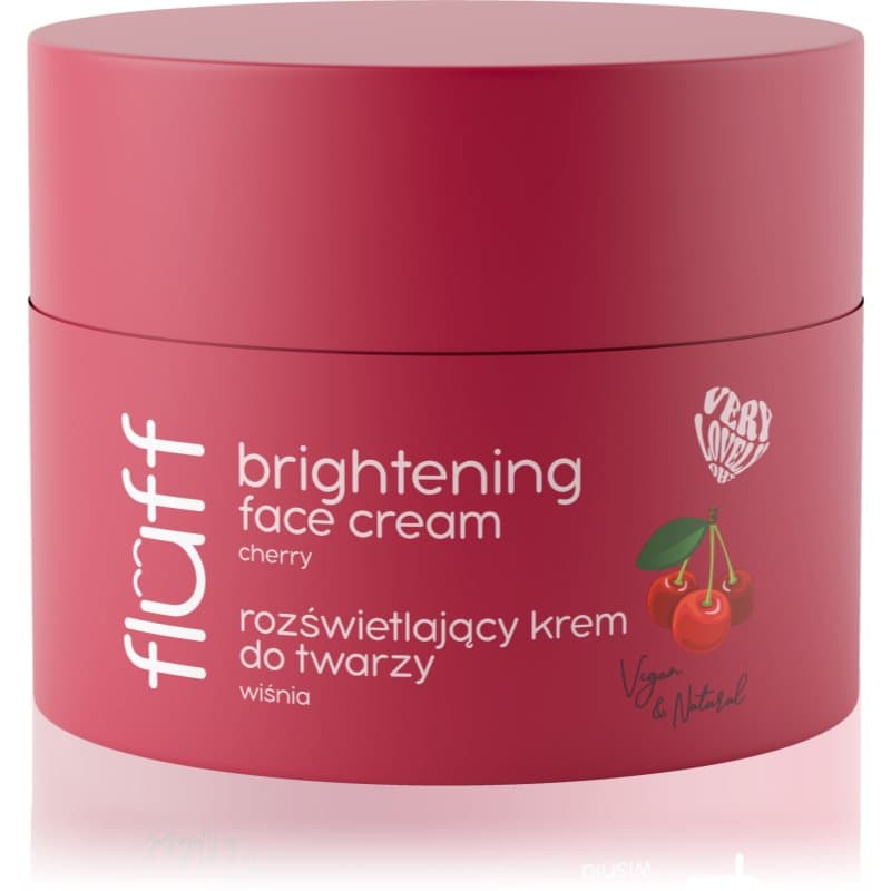 Fluff Cherry Verhelderende Crème voor het Gezicht 50 ml