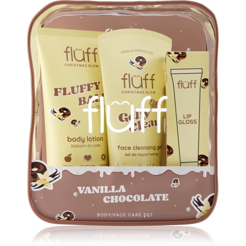 Fluff Christmas Glow Vanilla Chocolate kerstset