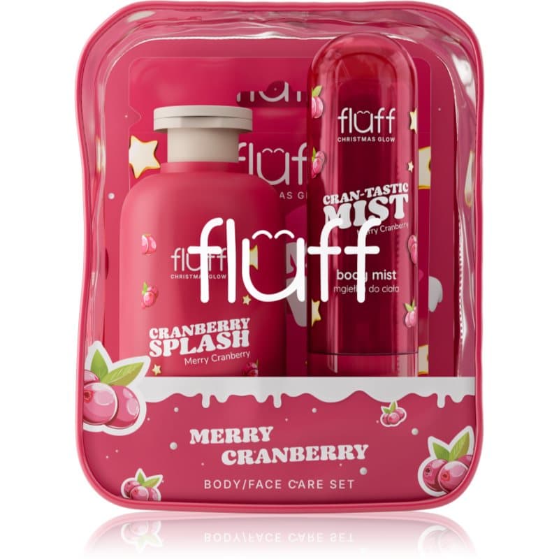 Fluff Christmas Glow Merry Cranberry kerstset