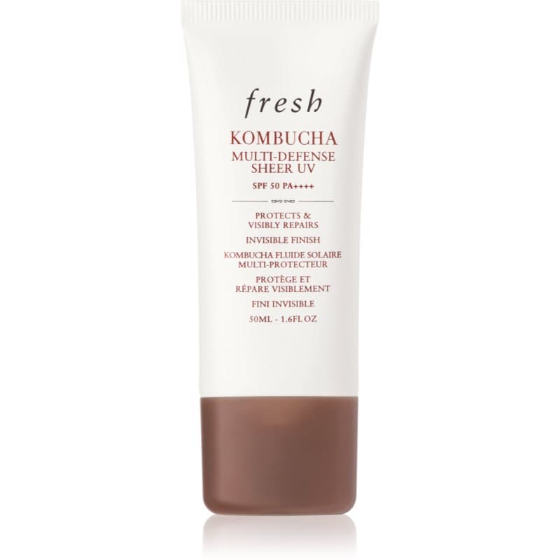 fresh Kombucha Multi-Defense Sheer UV Lichte Beschermende Fluid tegen Donkere Vlekken SPF 50 50 ml