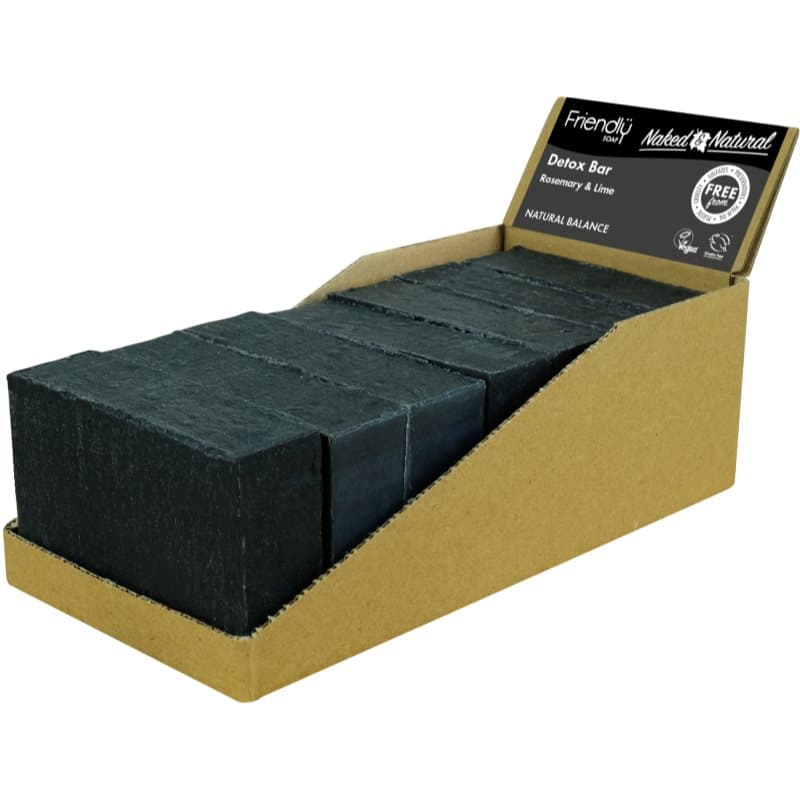 Friendly Soap Detox Bar Rosemary & Lime Natuurlijke Zeep 7x95 g