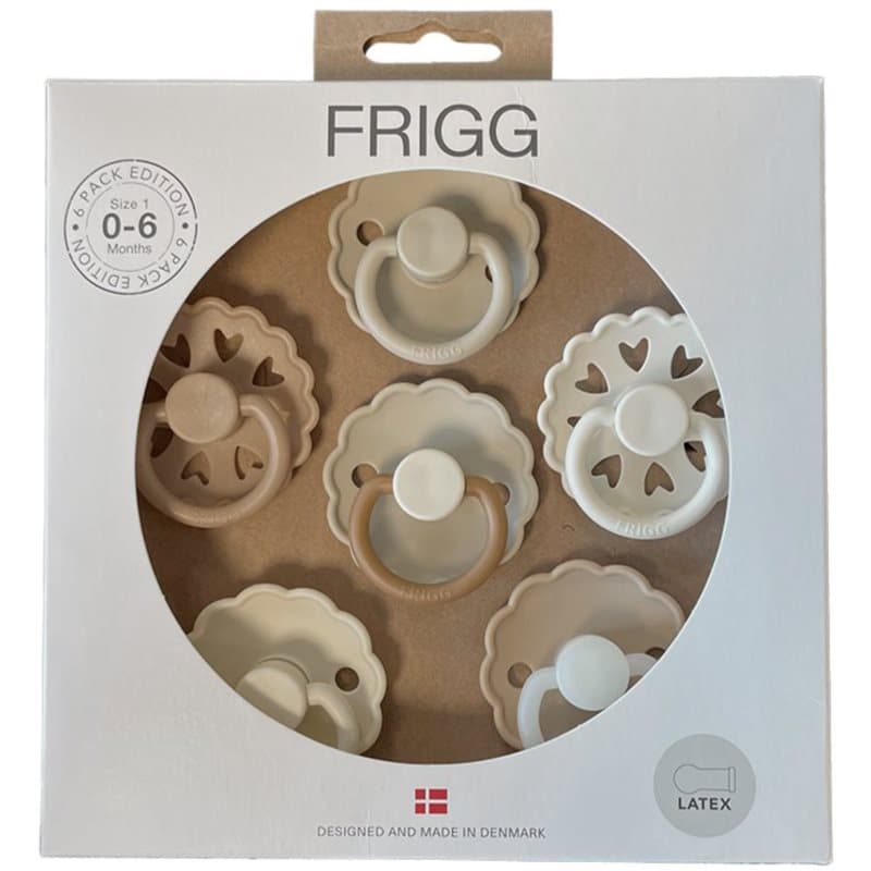 FRIGG 6 Pack Edition Size 1:0-6 months fopspeen Cinnamon Charm