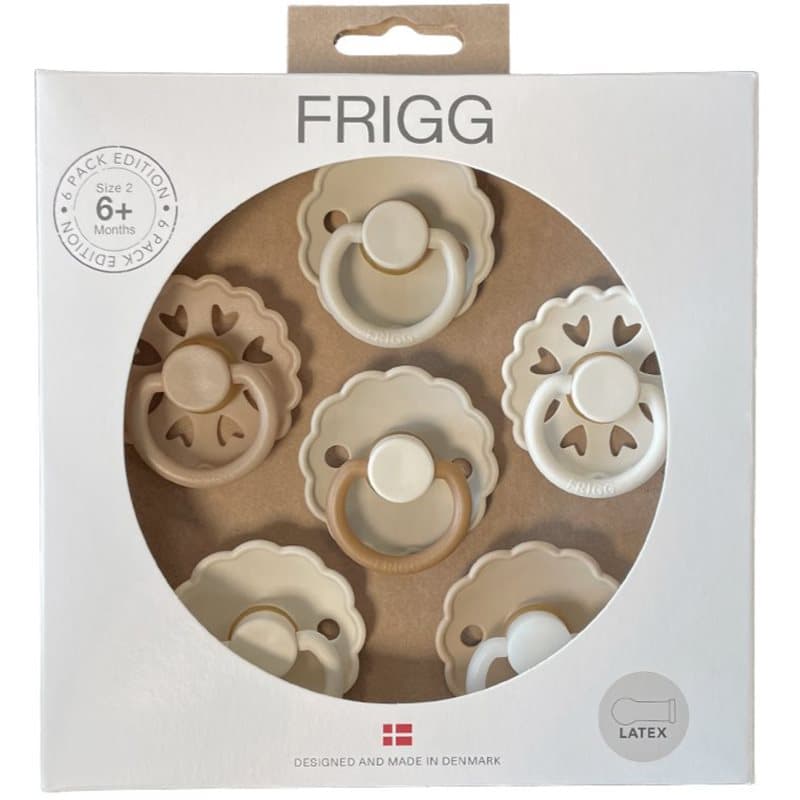 FRIGG 6 Pack Edition Size 2:6-18 months fopspeen Cinnamon Charm 6 st