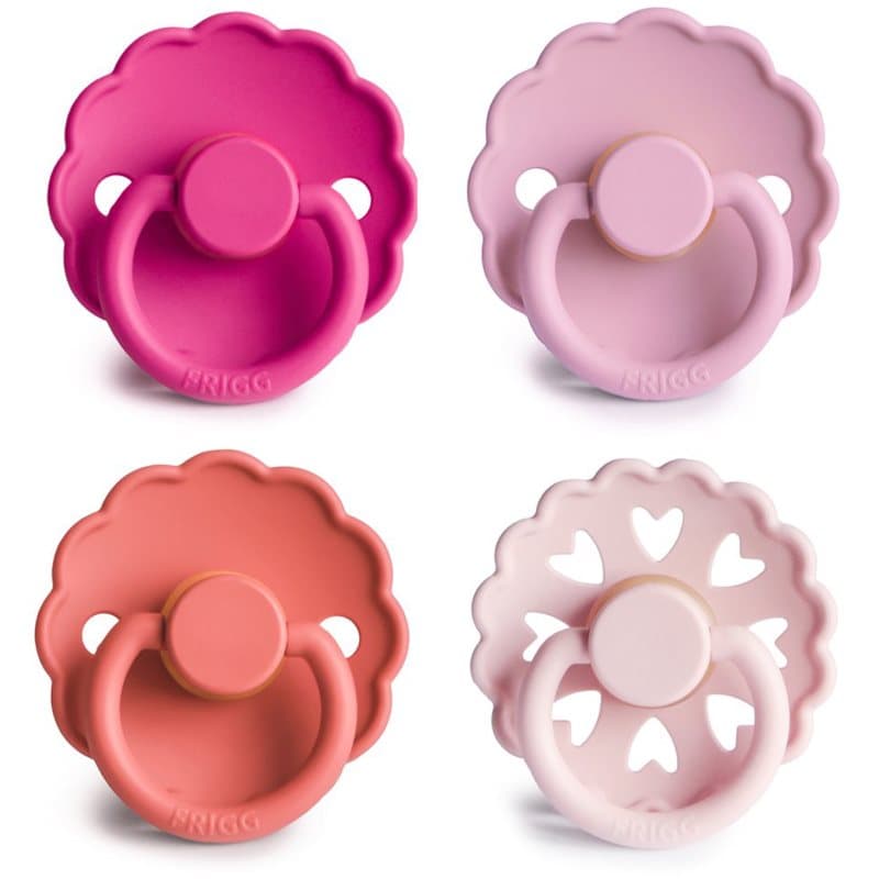 FRIGG 4 Pack Edition Size 2:6-18 months fopspeen Rosy Romance 4 st