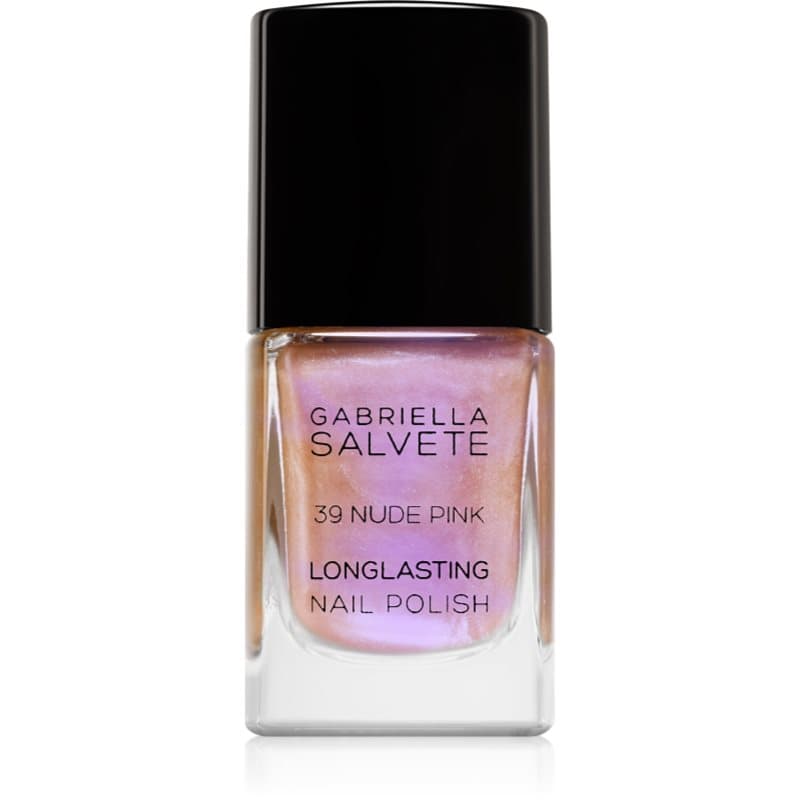 Gabriella Salvete Longlasting Enamel nagellak met holografisch effect Tint 39 Nude Pink 11 ml