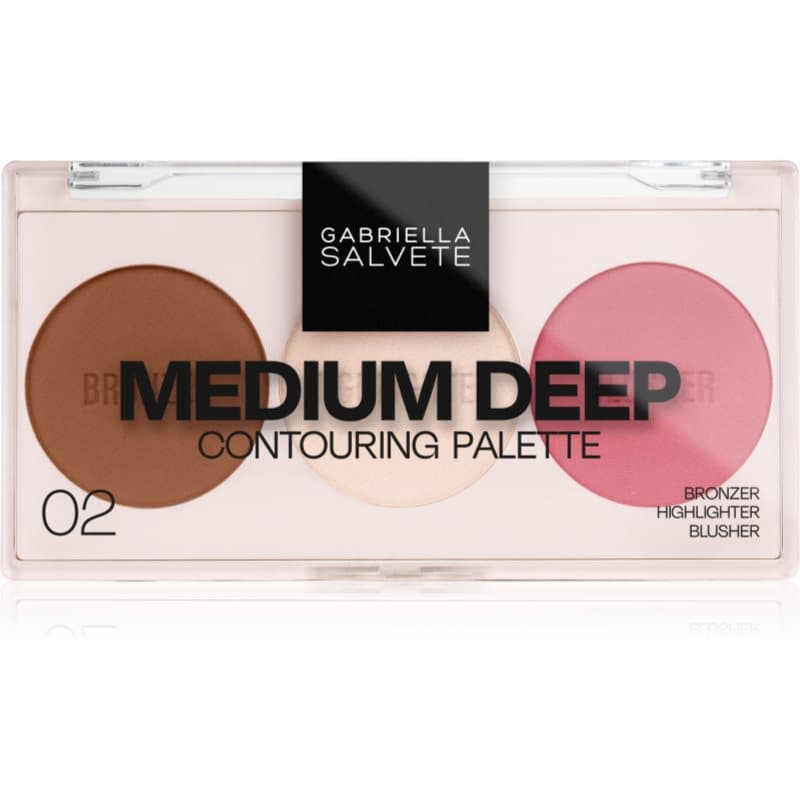 Gabriella Salvete Contouring Palette Contour Palet Tint 02 Medium Deep 9 g