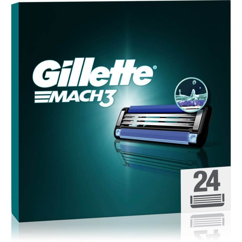 Gillette Mach3 Vervangende Open Messen 24 st
